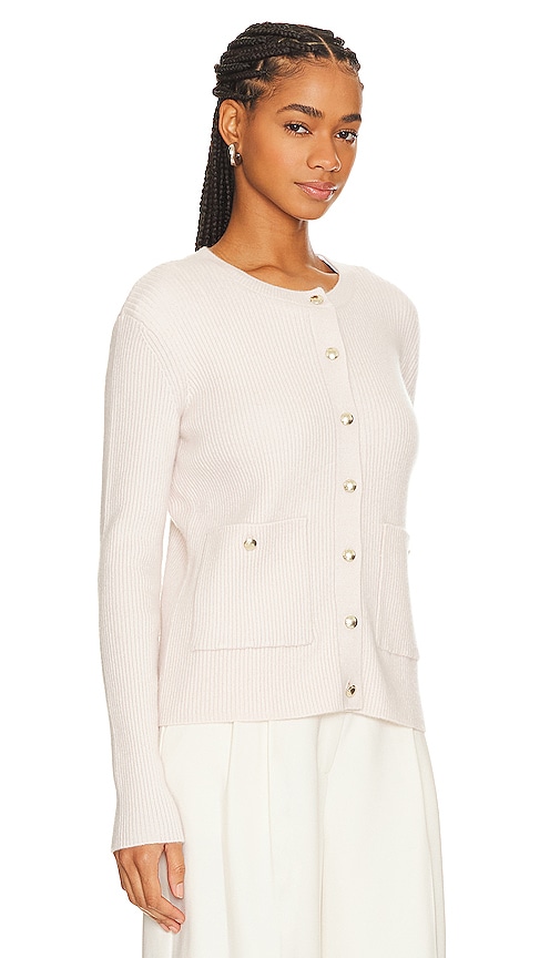 Shop Sablyn Lake Cardigan In Lunar