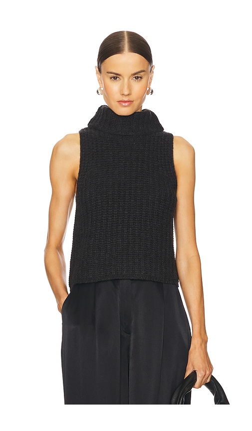 Shop Sablyn Saige Cashmere Turtleneck In Grey