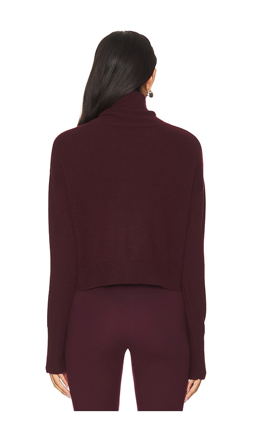  Sablyn Rollkragenpullover Sable In Burgundy. Größe S. Also In Xs, M, L. 