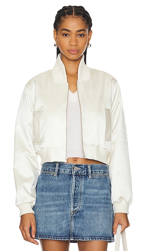 SABLYNCala Bomber Jacket in Gardenia