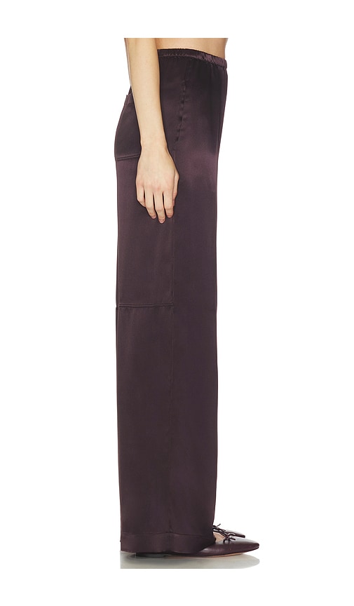  Sablyn Bequeme Hose Mit Niedriger Leibhöhe Lexi In Purple. Größe S. Also In M, L. 