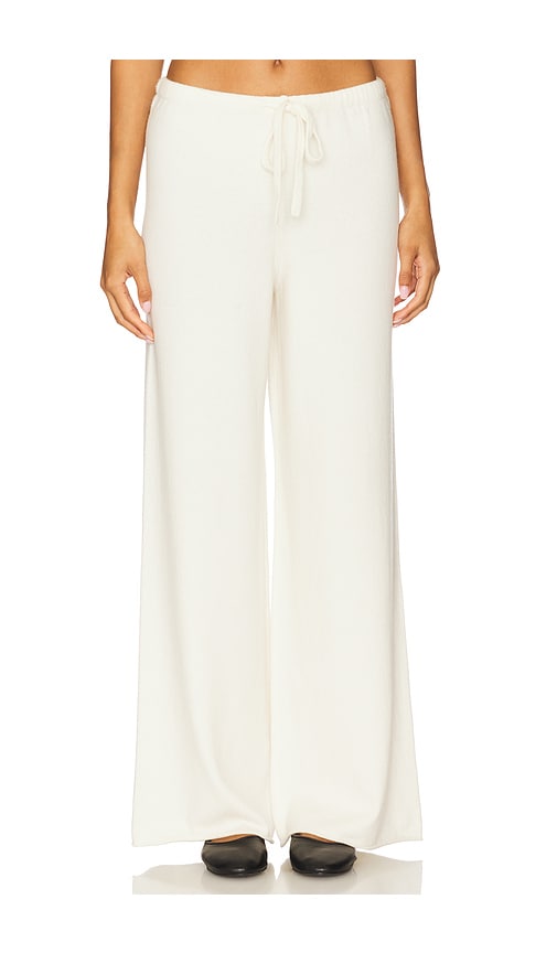 Sablyn Adler B Relaxed Straight Leg Pant In White