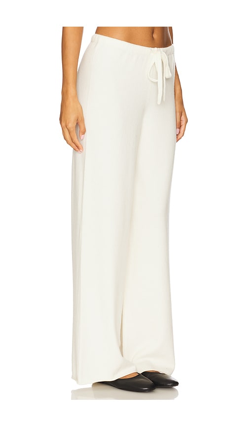 Sablyn Adler B Relaxed Straight Leg Pant In White