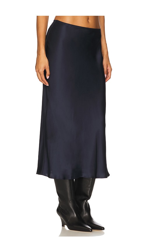 Sablyn Miranda B Scallop Pull On Skirt In Blue