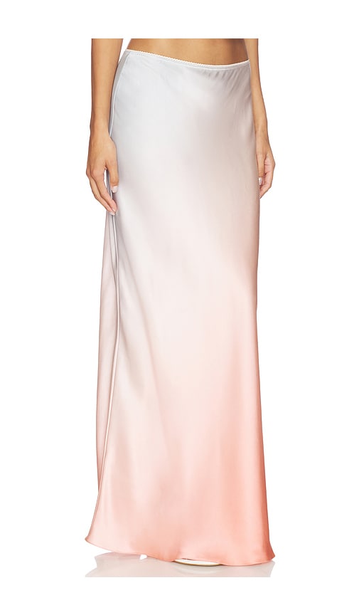 Sablyn Grace B Maxi Pull On Skirt In Orange