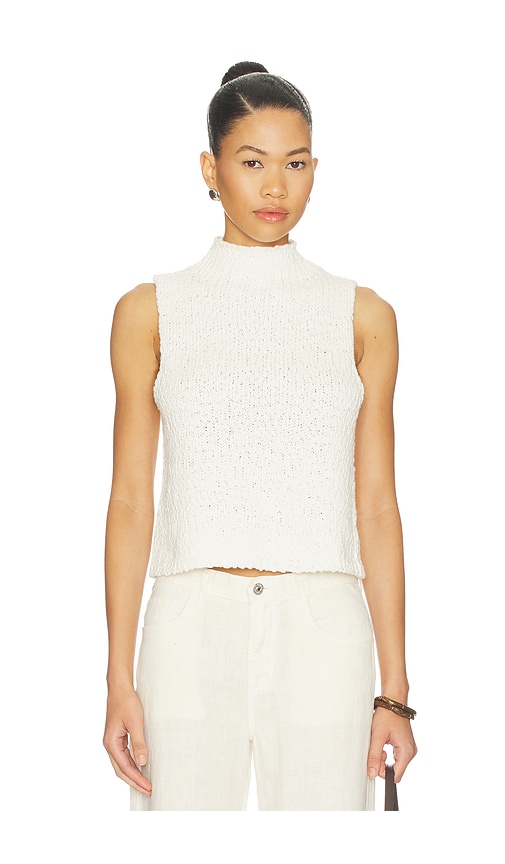 SABLYN Atticus Roll Neck Cropped Tank