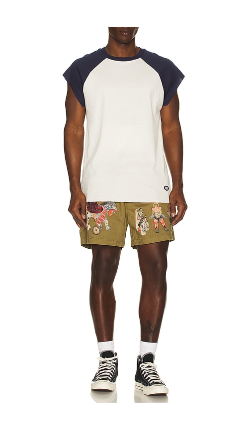  Samuel Zelig Shorts In Green. Größe L. Also In Xl/1x. 
