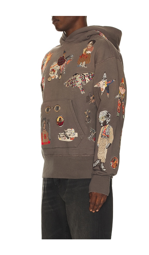  Samuel Zelig Hoodie In Brown. Größe S. Also In M, L, Xl/1x. 