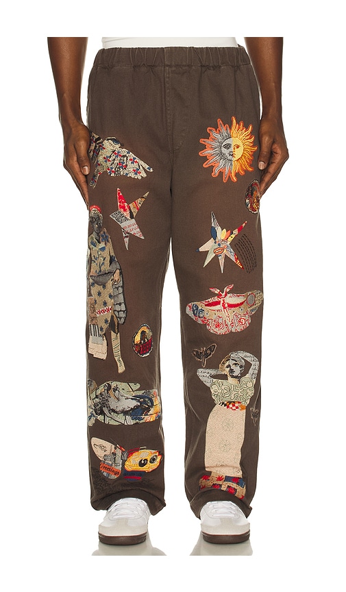 Samuel Zelig Collage Pant