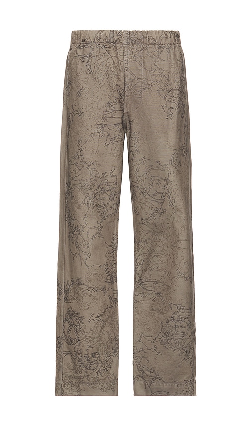 Shop Samuel Zelig Underdrawing Pant In 그레이