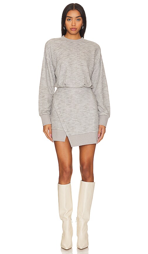 Steve Madden Briar Dress in Heather Grey