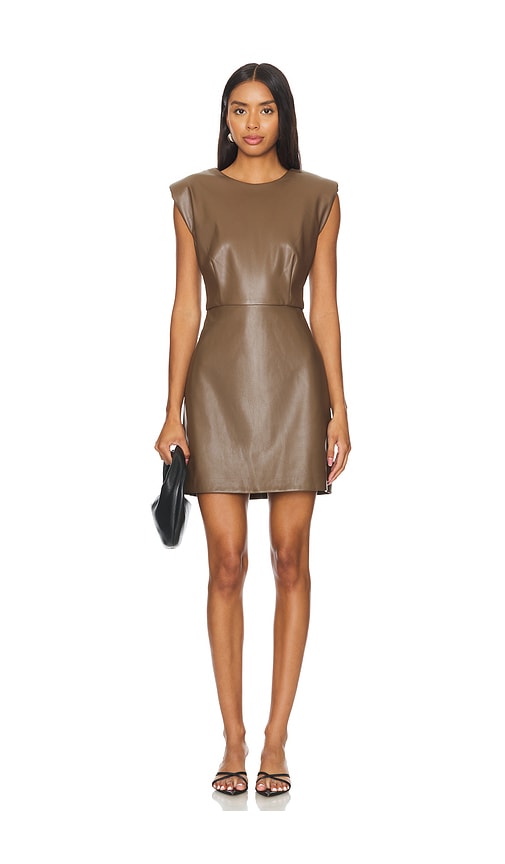 Shop Steve Madden Belen Dress In Brown