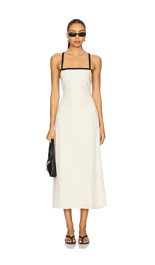 Riyan Dress in Cream. - size L (also in M, S, XL, XS) - Steve Madden - Modalova
