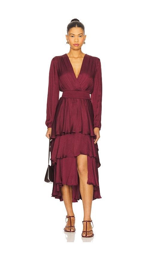 Steve Madden Bei Dress In Burgundy