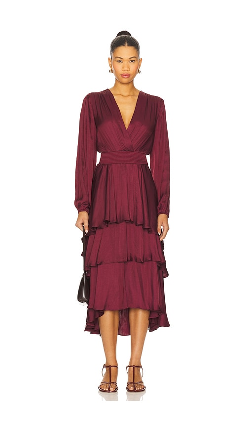 Steve Madden Bei Dress In Burgundy
