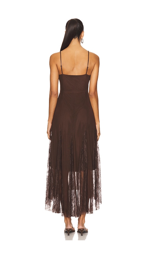  Steve Madden Midi-kleid Vita In Chocolate. Größe S. Also In L, Xl. 