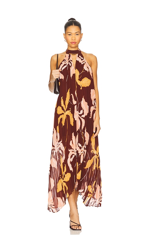Maraya Dress in Burgundy. - size L (also in M, S, XL, XS) - Steve Madden - Modalova