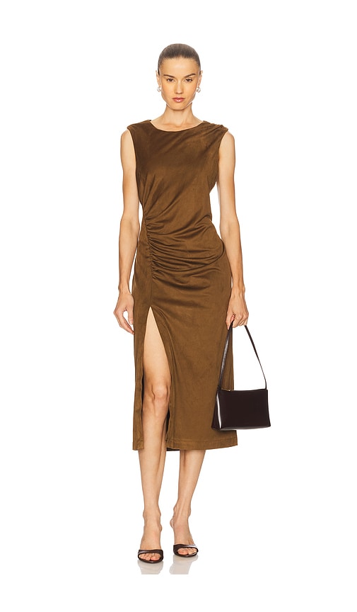 Keegan Dress in Brown. - size L (also in M, S, XL, XS) - Steve Madden - Modalova
