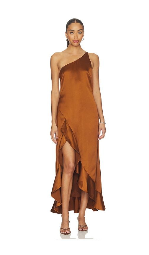 Steve Madden ROBE MINDY en Metallic Copper Taille 0 Also en 4 2 6 8 10 12 155 €