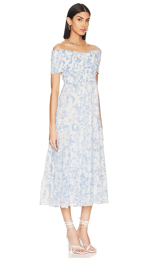 Shop Steve Madden Joie De Vivre Dress In Blue