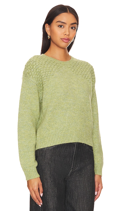 Shop Steve Madden Kiana Sweater In Spruce Green