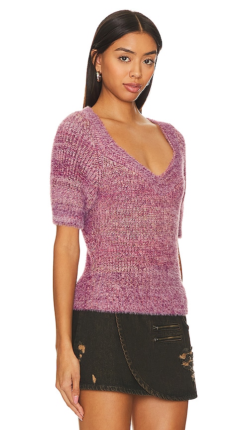 Shop Steve Madden Stephanie Sweater In Pink