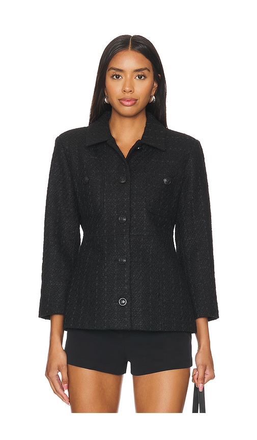 Steve Madden Eponine Jacket in Black Onyx
