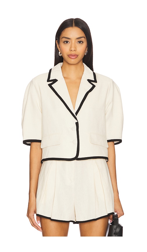 Fable Blazer in Cream. - size L (also in M, S, XL, XS) - Steve Madden - Modalova