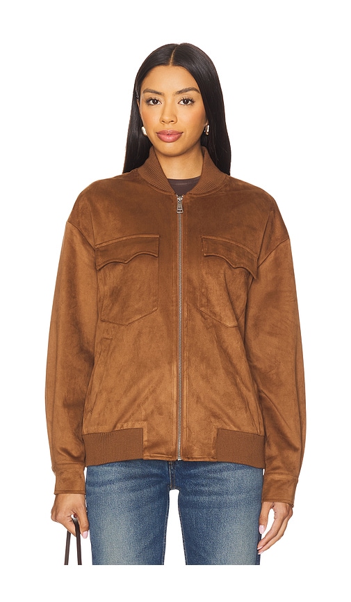 Steve Madden Dean Jacket In Brown