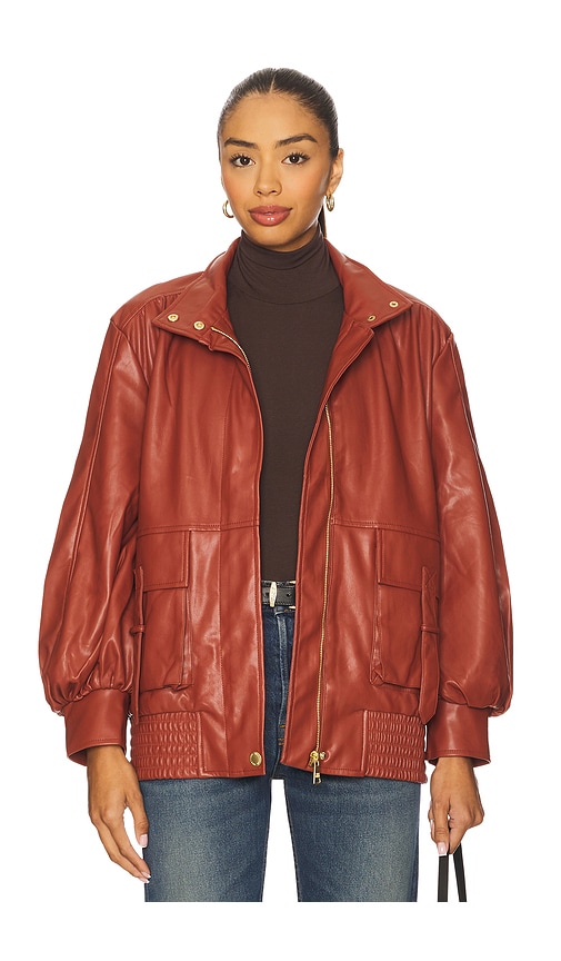 Vee Jacket in Rust. - size L (also in M, S, XL, XS) - Steve Madden - Modalova