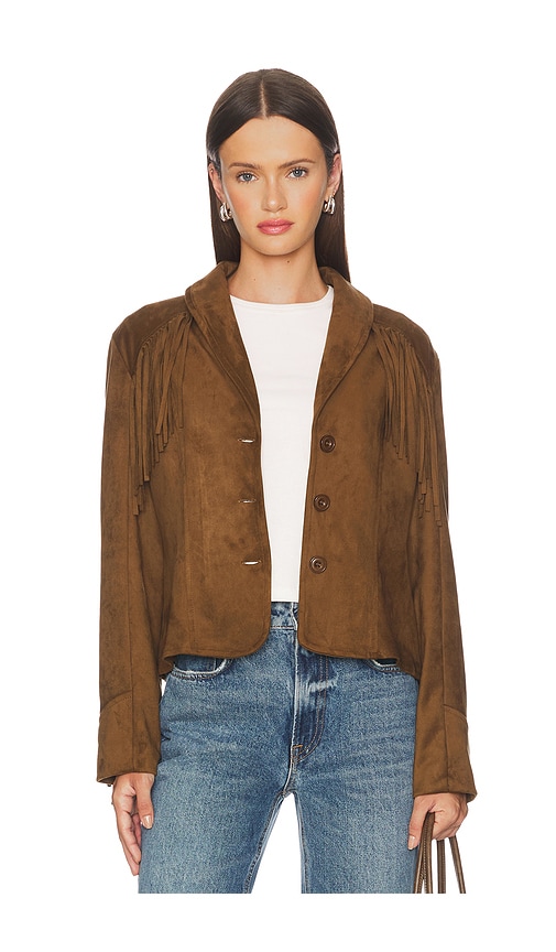 Steve Madden Dallas Jacket In Brown