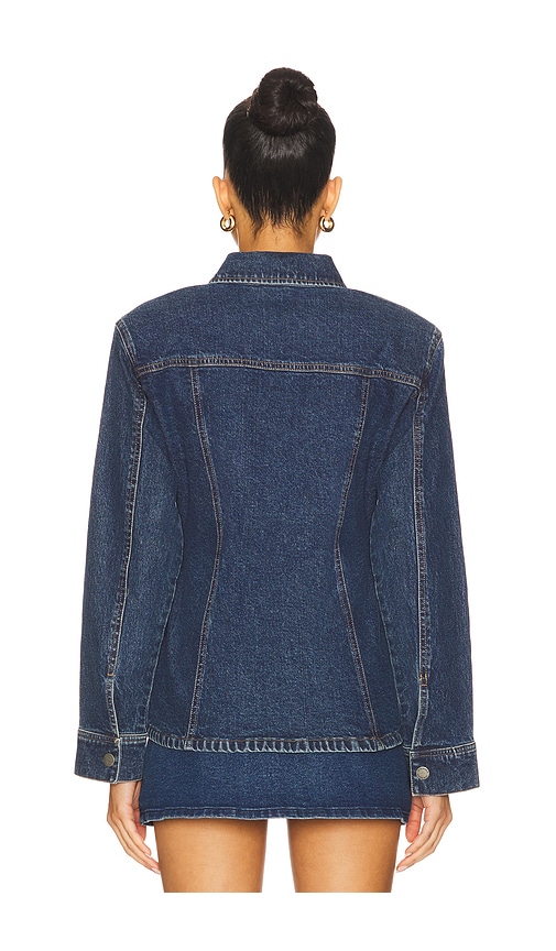  Steve Madden Jacke Parc In Blue. Größe Xs. Also In M. 