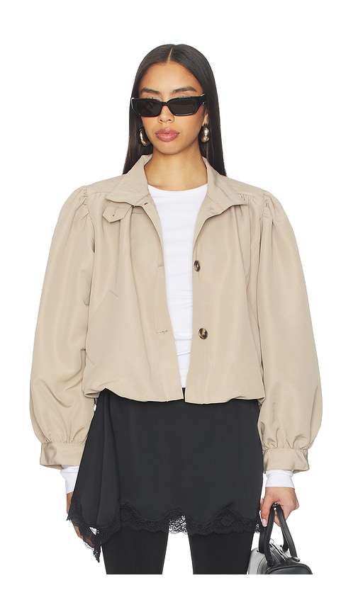  Steve Madden Deedee Jacket In Tan. Size Xs. Also In M, L. 