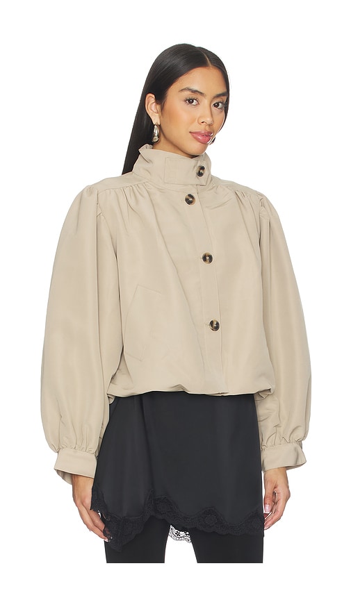  Steve Madden Deedee Jacket In Tan. Size Xs. Also In M, L. 