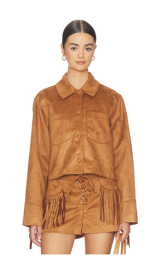  Steve Madden Cheyenne Jacket In Cognac. Size Xs. Also In S, M, L, Xl. 