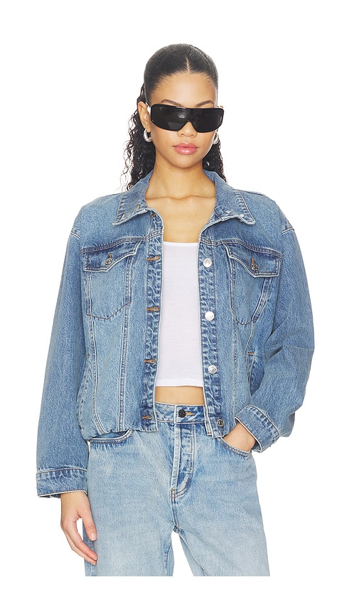 Steve Madden BLOUSON ALLYSON en Blue Taille S Also en 142 €