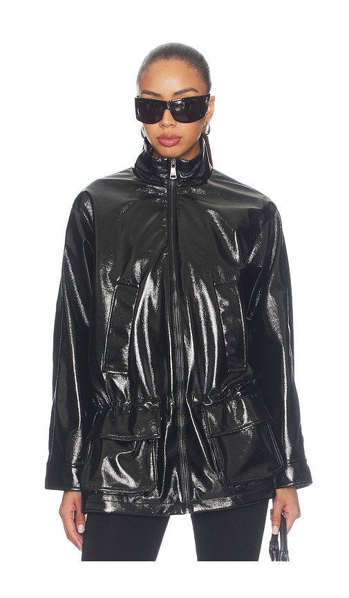 Steve Madden Banks Jacket in Black. - size L (also in M, S, XL, XS)