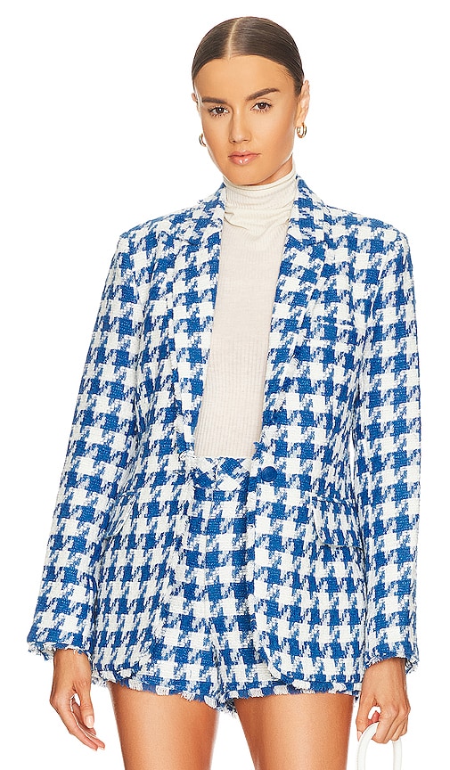 Steve Madden Harlow Jacket in Blue Danube