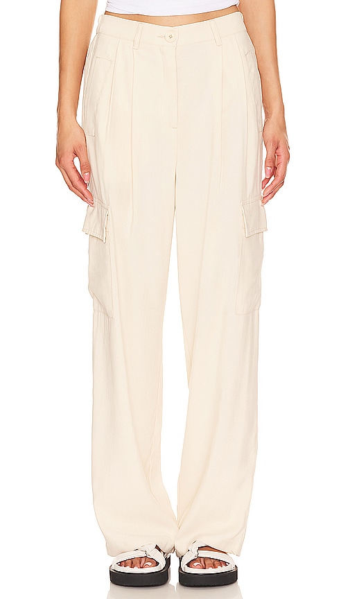 Shop Steve Madden Daya Pant In 燕麦色