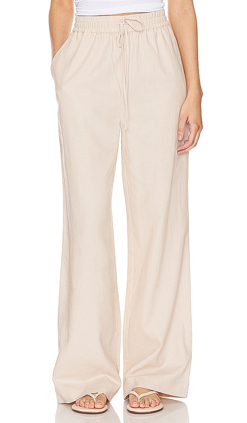 Steve Madden Venetia Pant in Natural