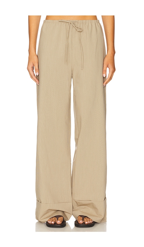 Idra Pant in Beige. - size L (also in M, S, XL, XS) - Steve Madden - Modalova
