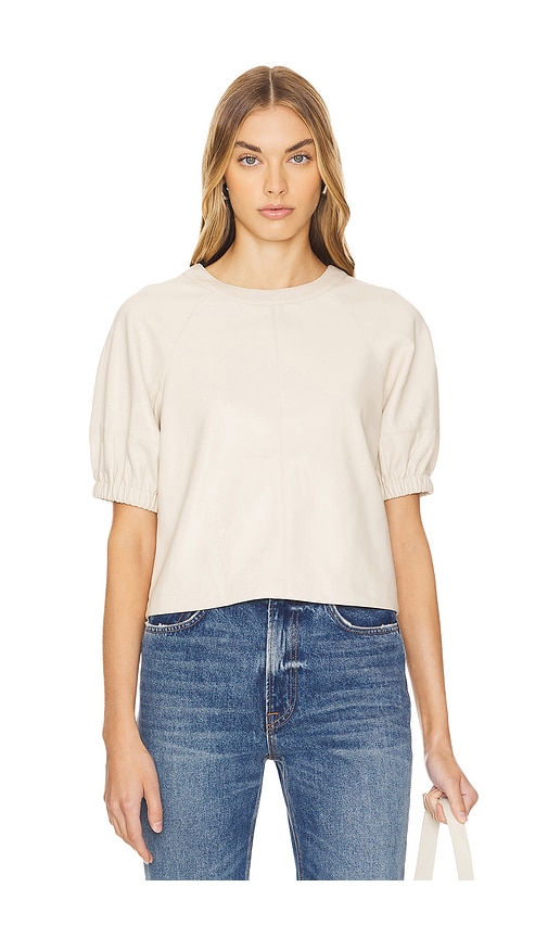 Shop Steve Madden Reilly Top In Bone