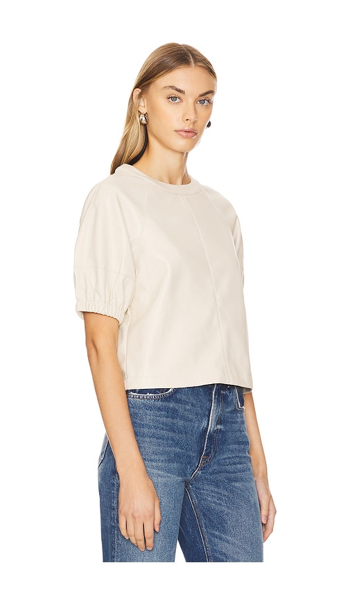 Shop Steve Madden Reilly Top In Bone