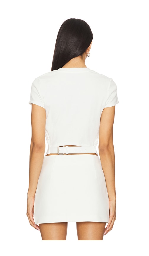  Steve Madden Oberteil Romee In White. Größe L. Also In Xl. 