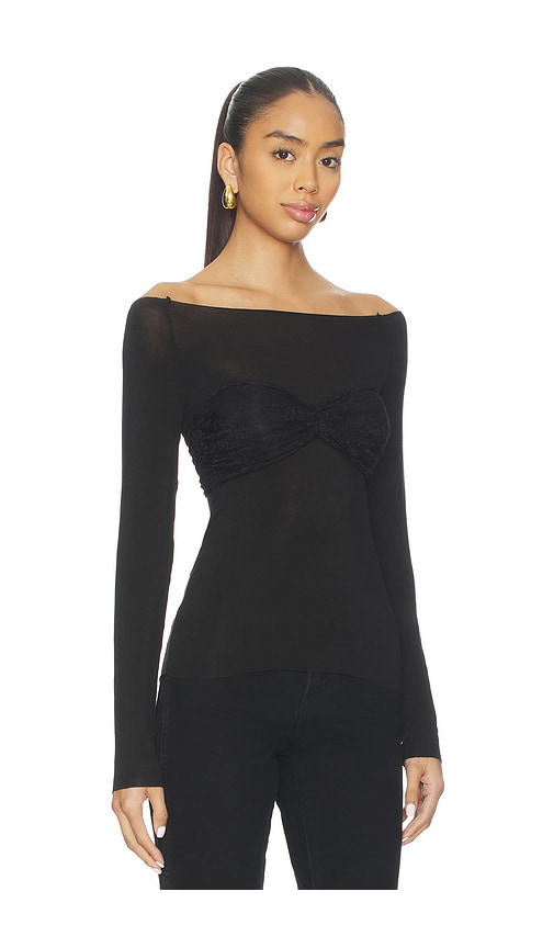 Steve Madden Hailey Top In Black