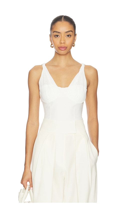 Steve Madden Addisyn Top In White