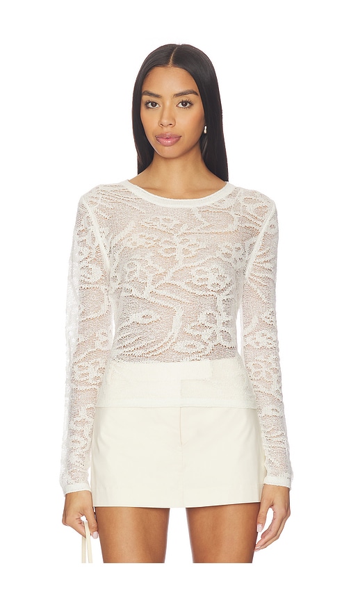 Steve Madden Megann Top en Ivory Taille S Also en XS M XL 57 €