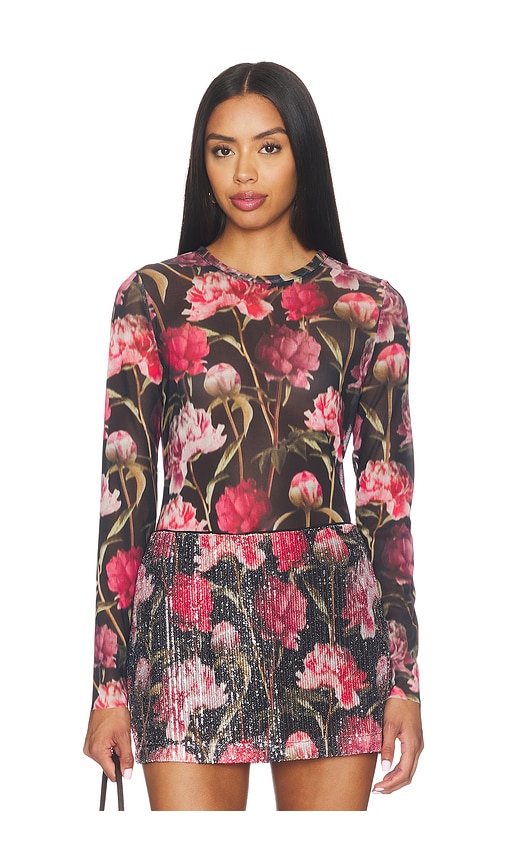 Steve Madden Sandy Knit Top in Black. - size L (also in M, S, XL, XS)