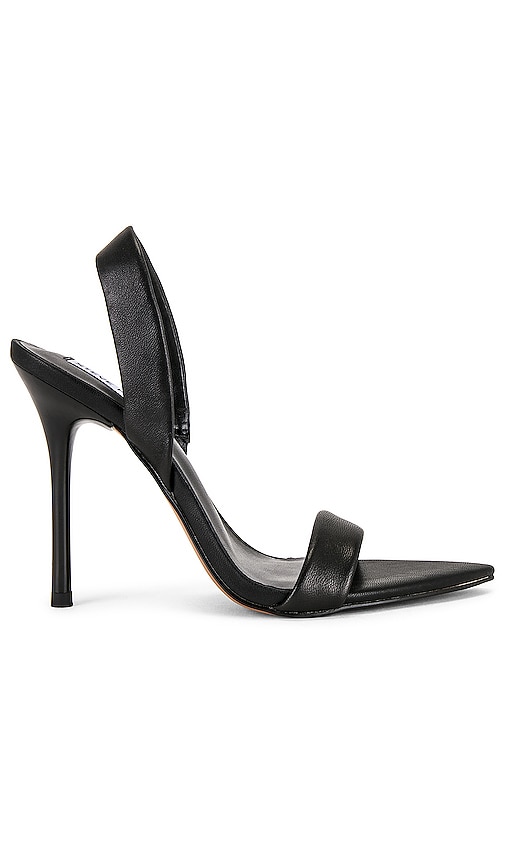 Steve Madden Batali Sandal in Black Leather | REVOLVE