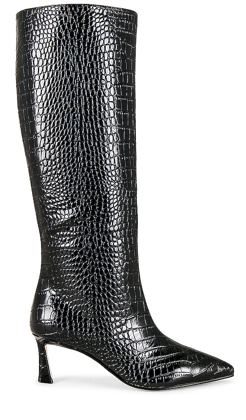 Steve Madden Lavan Leather Stiletto Tall Boots - 7M